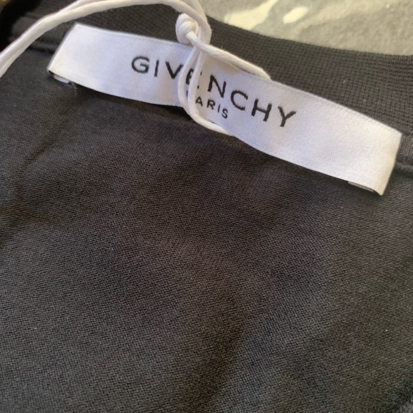 GIVENCHY Vintage Logo Slim Fit T-Shirt Black - Picture 7 of 8